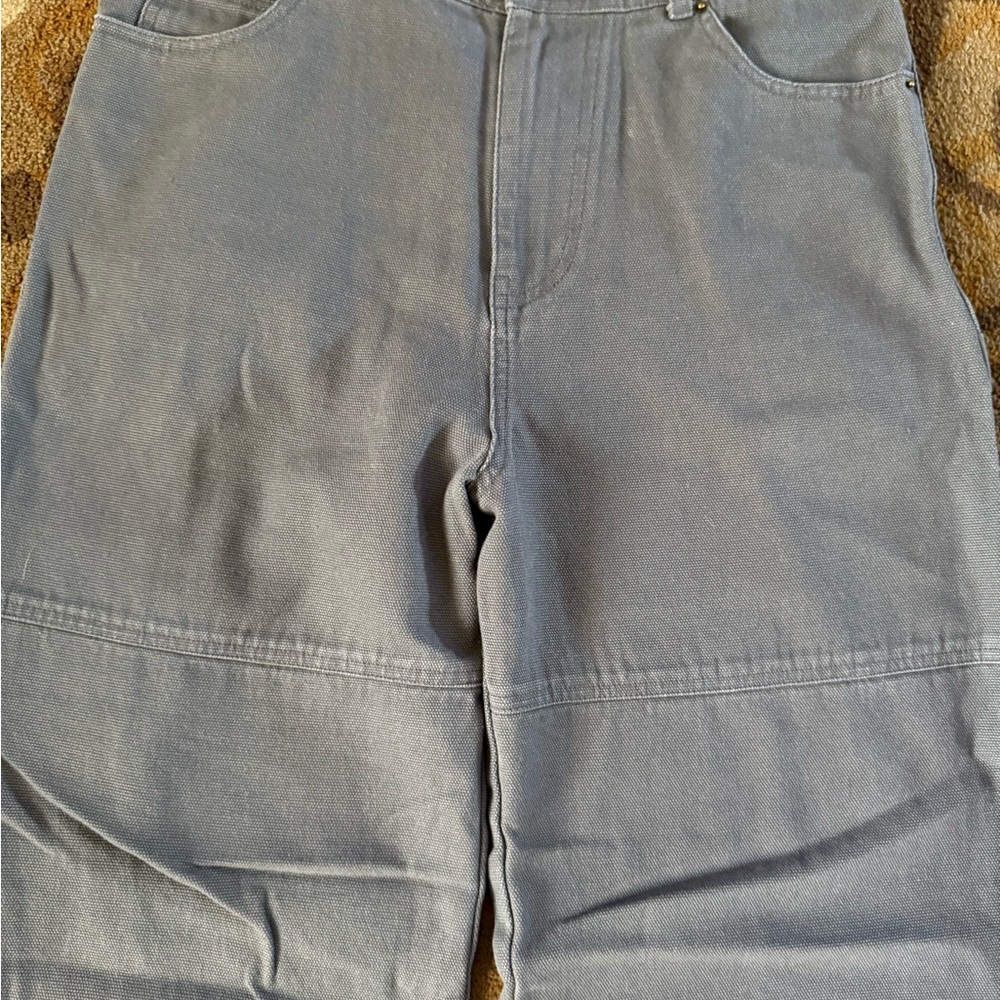Gray Casual Pants